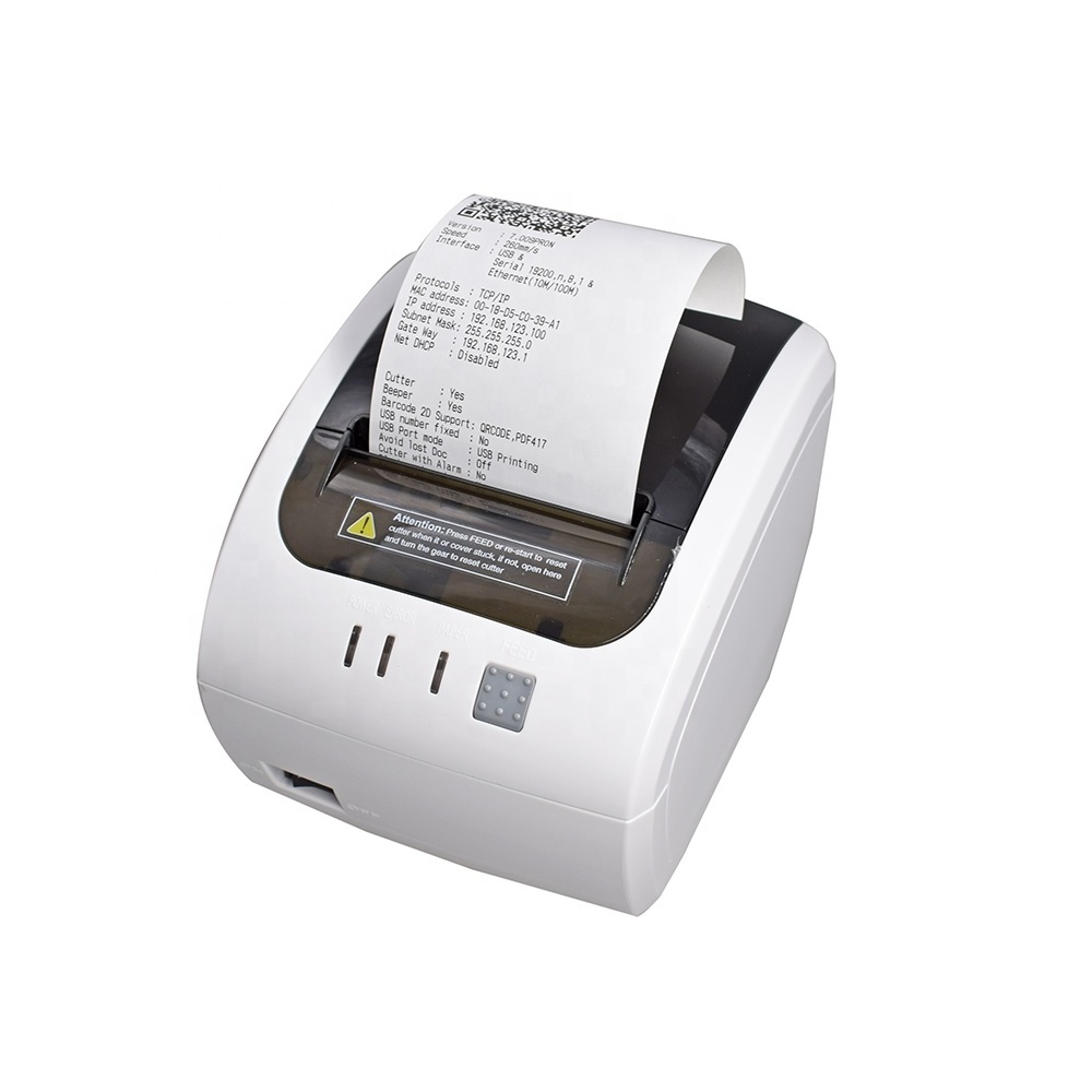 3 inch Thermal Pos Receipt Printer Pos 80mm Bill  Serial USB Lan Thermal Printer driver download