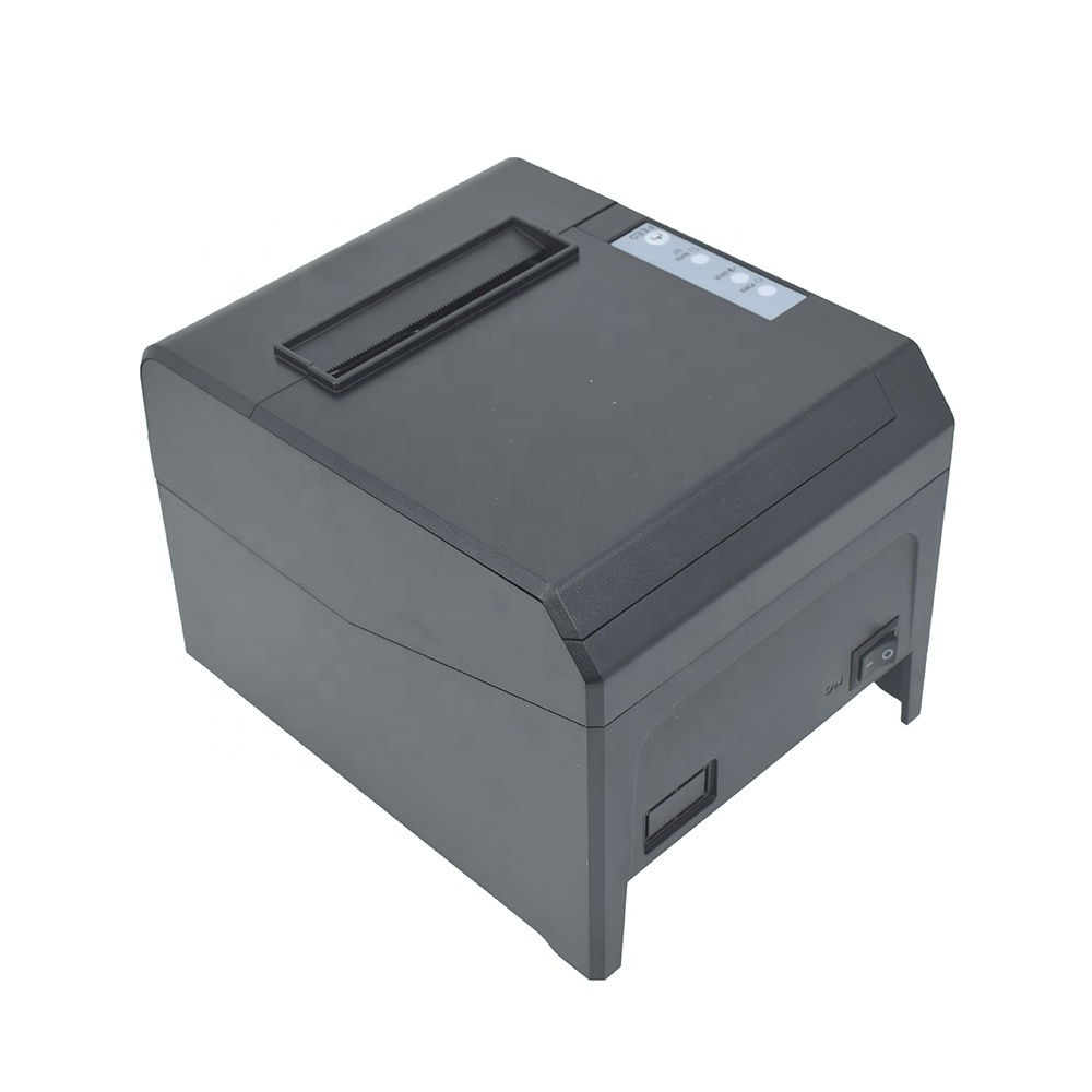 Receipt Printer Interfaces USB+LAN Desk 80MM Thermal Receipt Printer For Lottery Ticket Printing