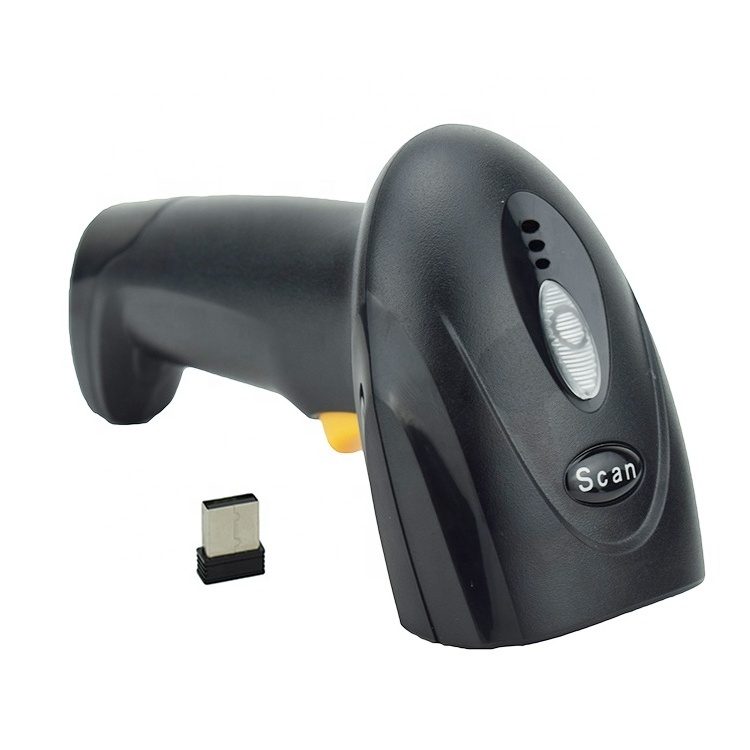 Warehouse Barcode Scanner Bluetooth 2.4GHz Wireless Barcode Reader 1D/2D Auto QR Code Scanner Gun