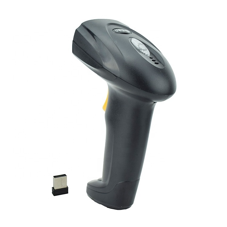 Warehouse Barcode Scanner Bluetooth 2.4GHz Wireless Barcode Reader 1D/2D Auto QR Code Scanner Gun