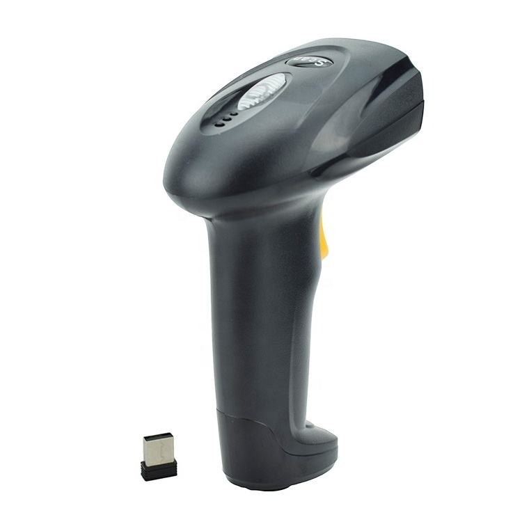 Warehouse Barcode Scanner Bluetooth 2.4GHz Wireless Barcode Reader 1D/2D Auto QR Code Scanner Gun