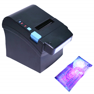 High quality printing speed Auto Cutter pos printer with fake money detector machine 80mm thermal receipt printer