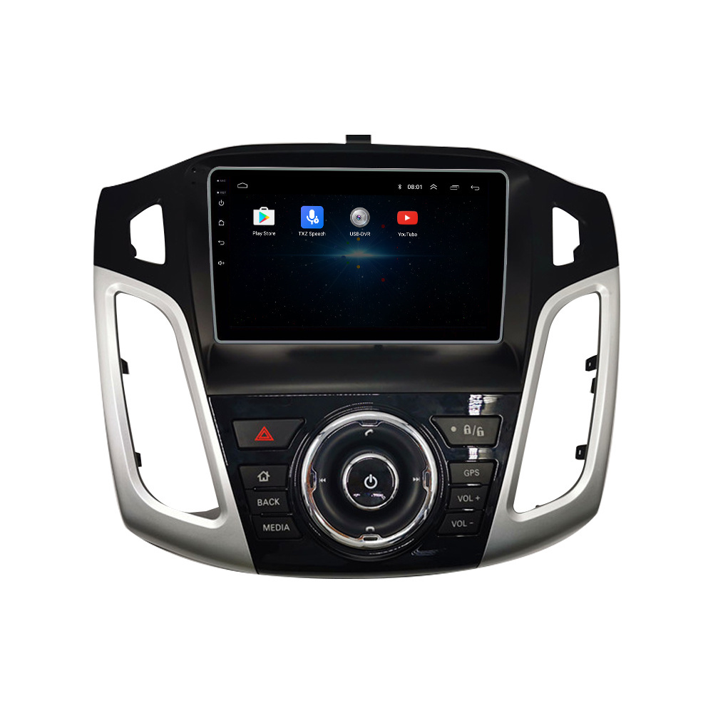 For FORD Focus 2012-2018 Stereo Headunit Device 2 Double Din Quad Octa-Core Android Car GPS Navigation Carplay Automotive Radio