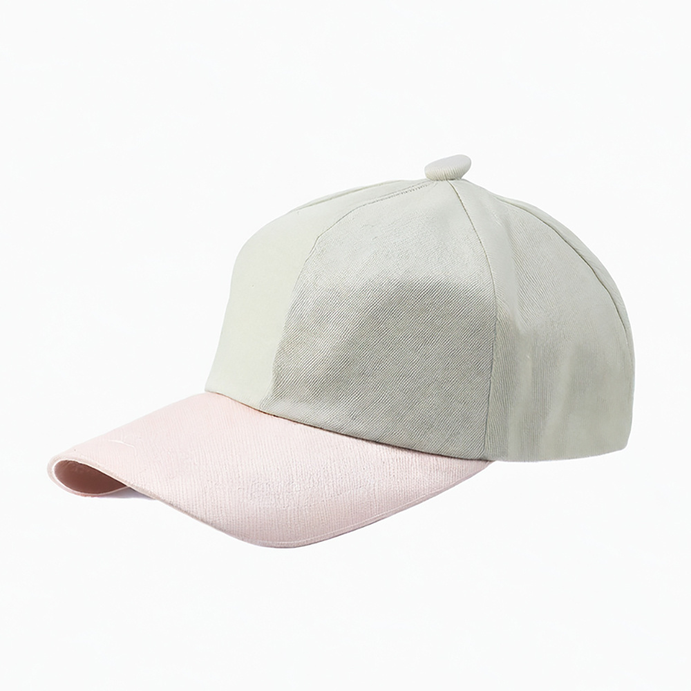 closed back baseball cap two tone flat brim baseball cap blank baseball cap male casquette homme