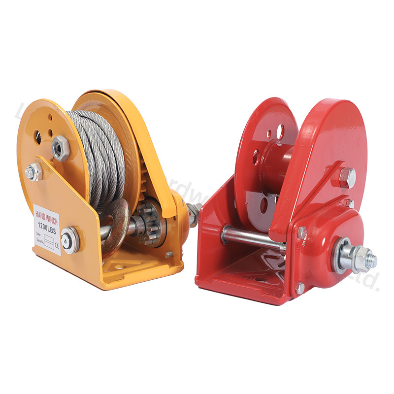 Good material hand winch self-locking winch Manual Lifting Tools Used Hydraulic Winches for Sale