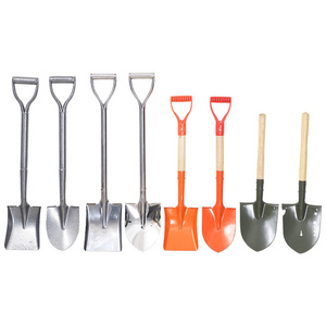 Factory direct sales of agricultural tools, wooden handle iron shovels, stainless steel iron shovels