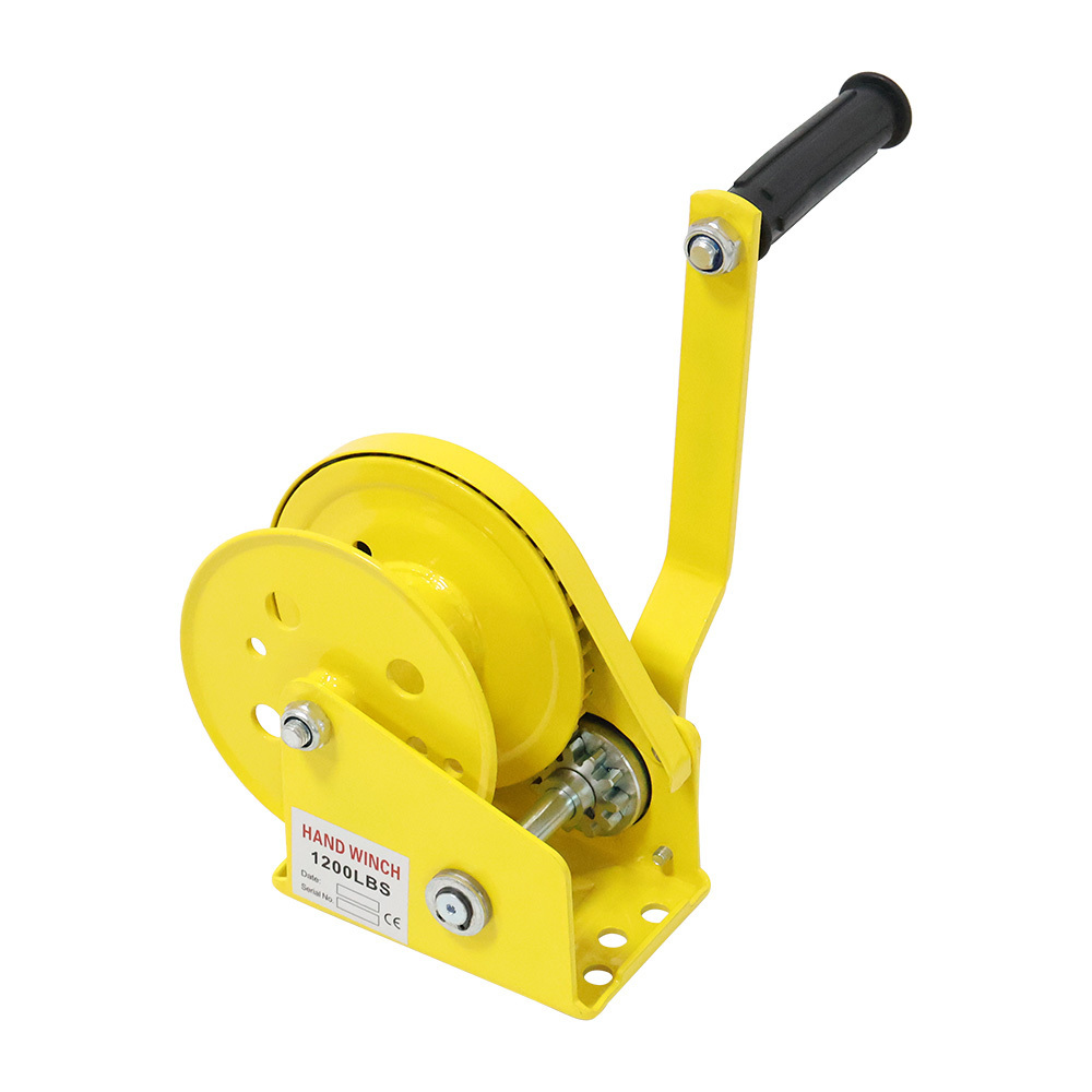 Chinese factories Cheap Price Self Locking Hand Operated Cable Wire Capstan Manual Winch