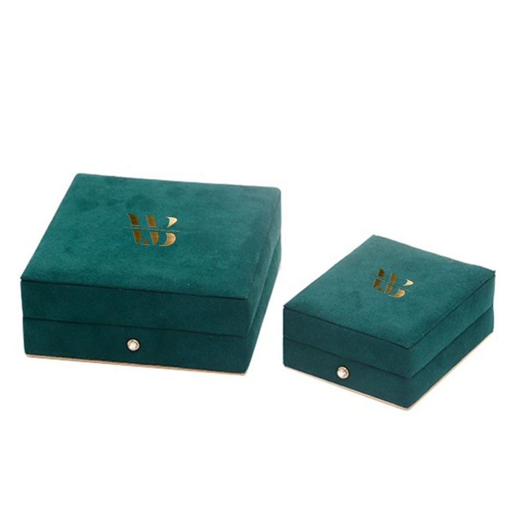 Recycled Wholesale Luxury Velvet Hardcover Invitations Box With Ribbon Closure Paper Boxes Magnet Lid Frame Storage Package