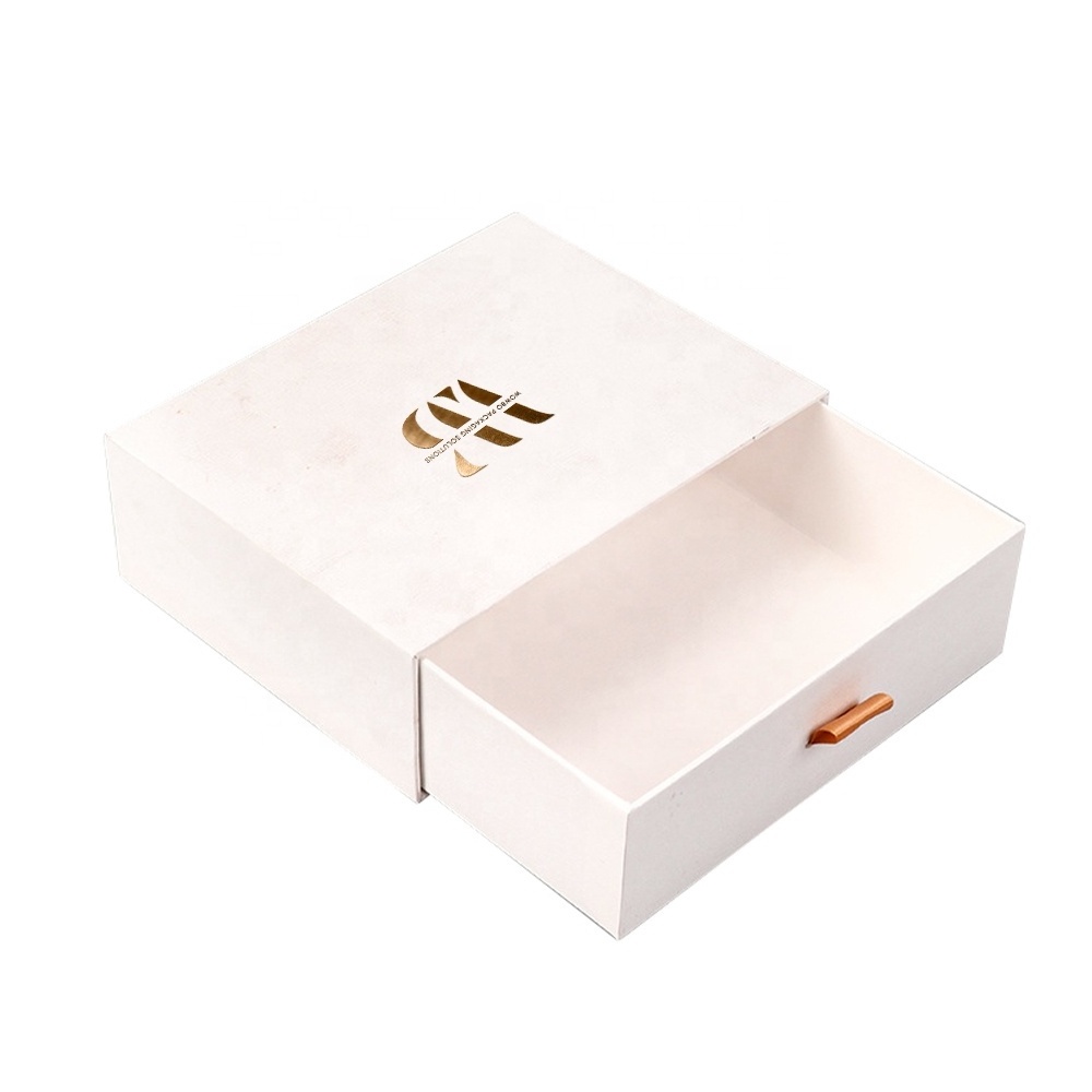 Fabric Linen Drawer USB Stick Flash Drive presentation Gift Box