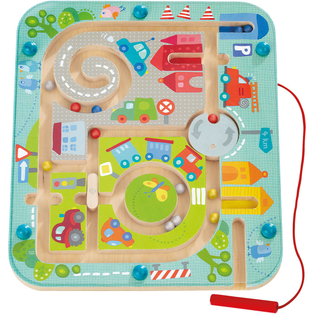 Hot selling children board game city maze Educational Toys educational toddle toys education wooden board games customized