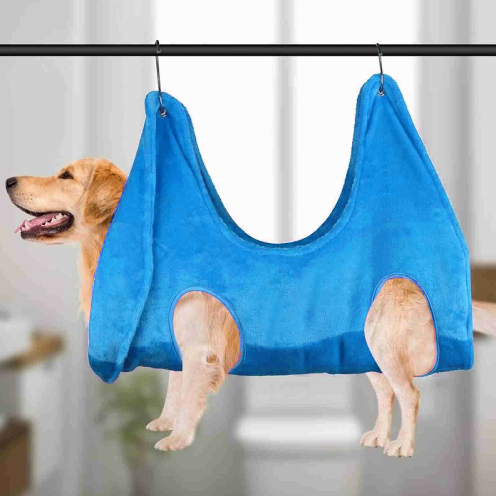 High Quality Mesh Pet Grooming Hammock Pet Stuff Helper Pet Grooming Sets Hammock Harness For Large Medium Dogs