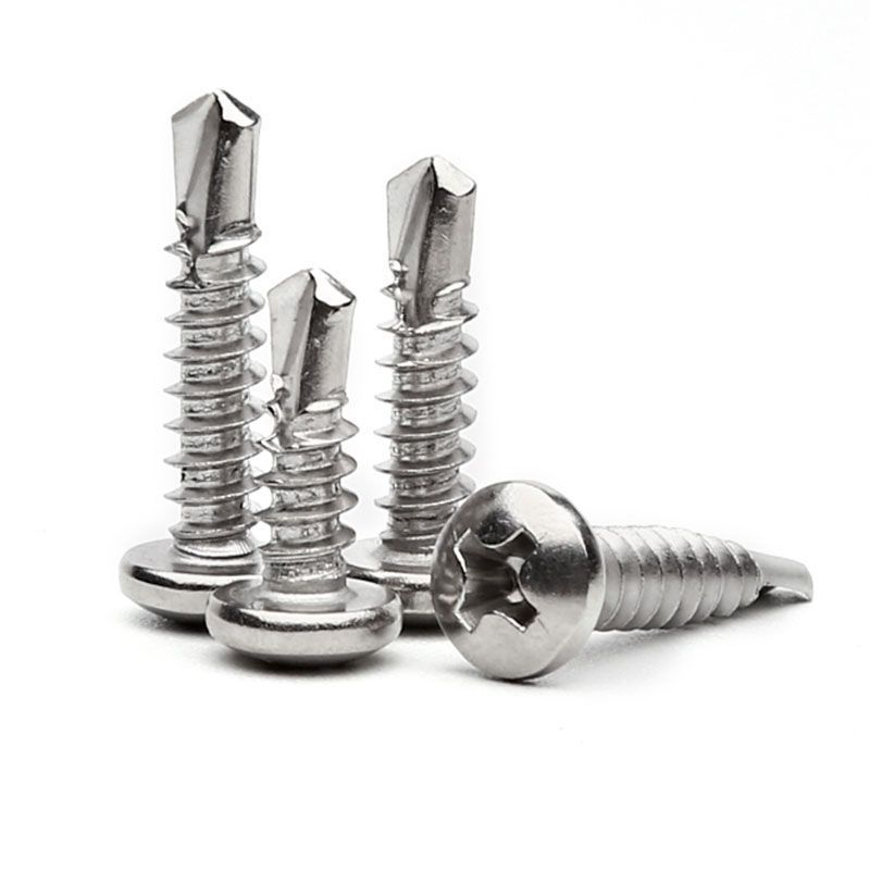 304 316 410 Stainless Steel DIN7504N Phillips Drive Pan Head  Self Tapping Drilling screws for metal