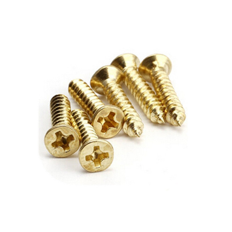 Sale Inch Din 7997 Patta Yellow Zinc Cross Recess Countersunk Head Tornillos Wood Screws