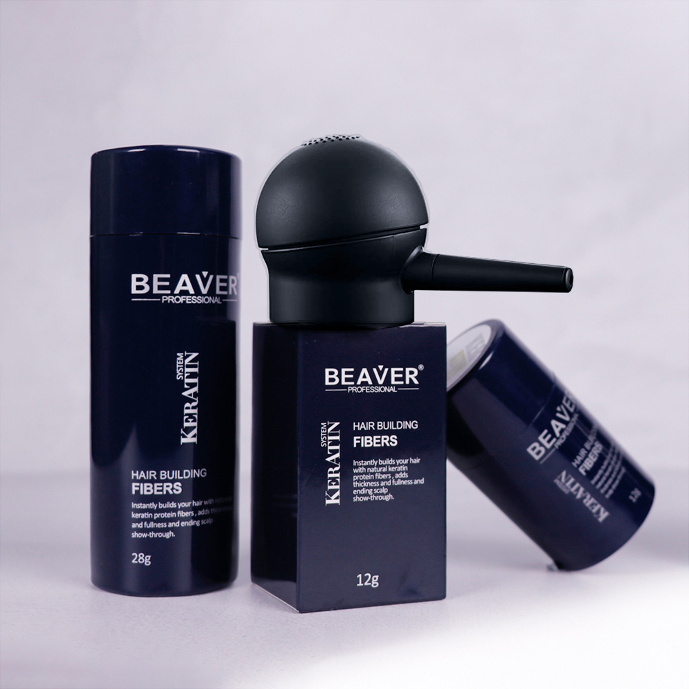 BEAVER brand new hair treatments label hair fibre applicator with high quality for wholesale hair loss