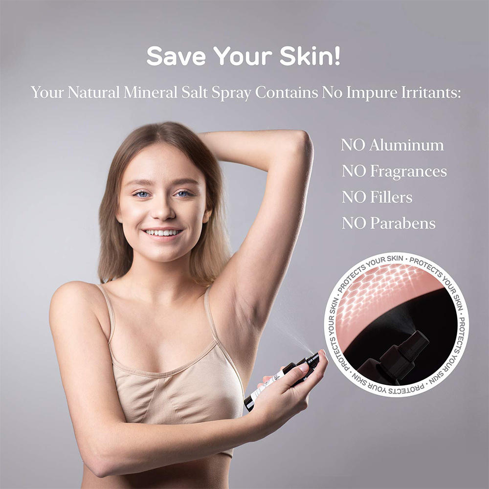 Natural Armpit Odor Cure Cleaning Lasting Refresh Deodorant Spray Purify Body Odor Deodorant Antiperspirant Lotion Spray