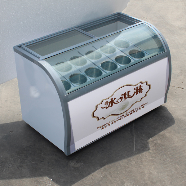 Italian fridge freezers ice cream display freezer