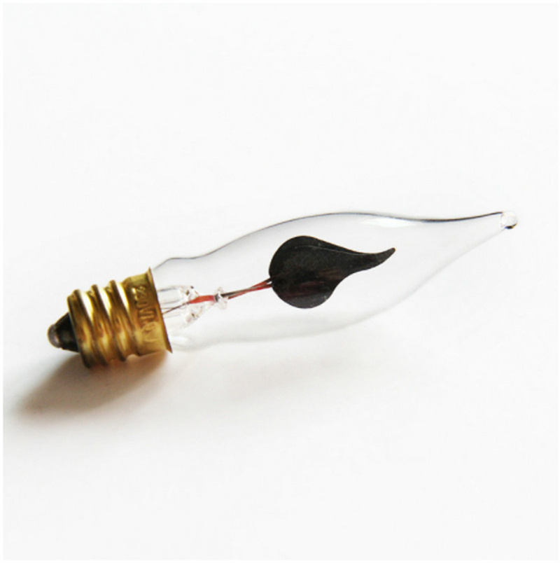 C35 Flame Pull Tail Bubble Edison E14/E27 lamps decorative Shentai Flame Candle bulb