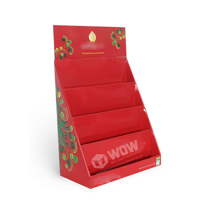 Factory Retail Low Price Greeting Cards and Gift Cards Display Rack