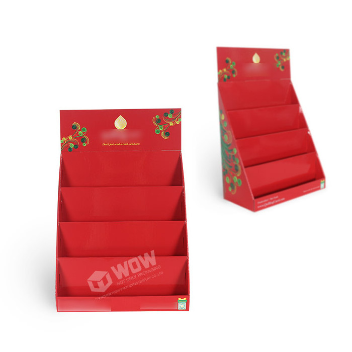 Factory Retail Low Price Greeting Cards and Gift Cards Display Rack