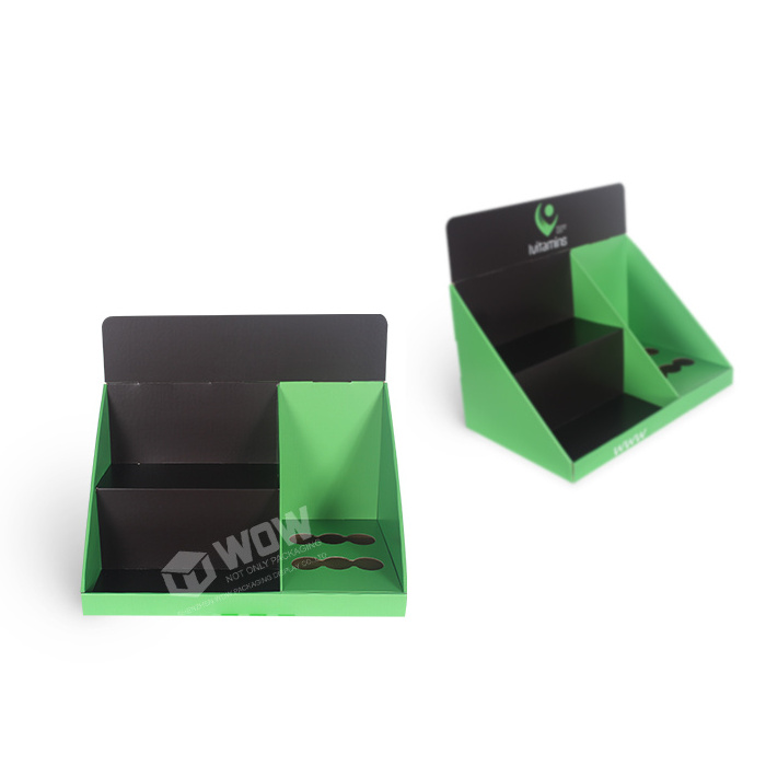 Custom Toner Cardboard Display Stand, High Quality Purse Cardboard Display Rack, Recyclable Photos Cardboard Display Shelf