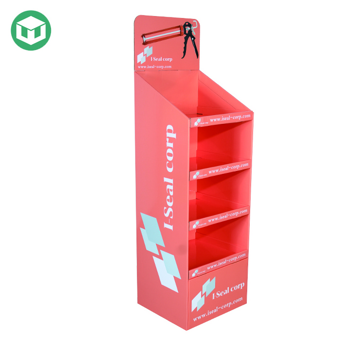 Strong Cardboard Hardware Store Use Power Tool Display Stand