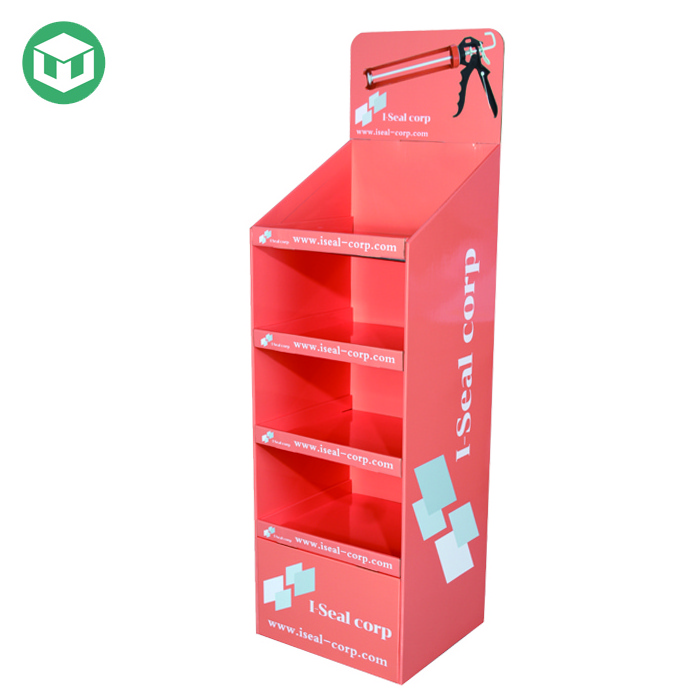 Strong Cardboard Hardware Store Use Power Tool Display Stand