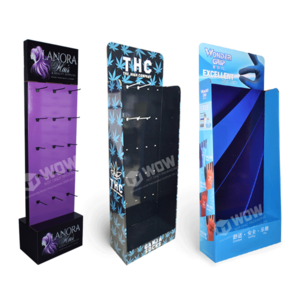 Cardboard Socks Display Stand with Hook High Quality Cardboard Sock Display Retail Displays Shelf in Guangzhou