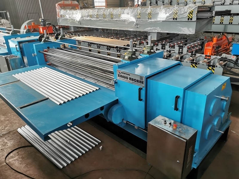 corrugated iron roofing zinc sheet roll forming machine