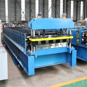 Corrugated cold roll forming machine for  roof/wall panel