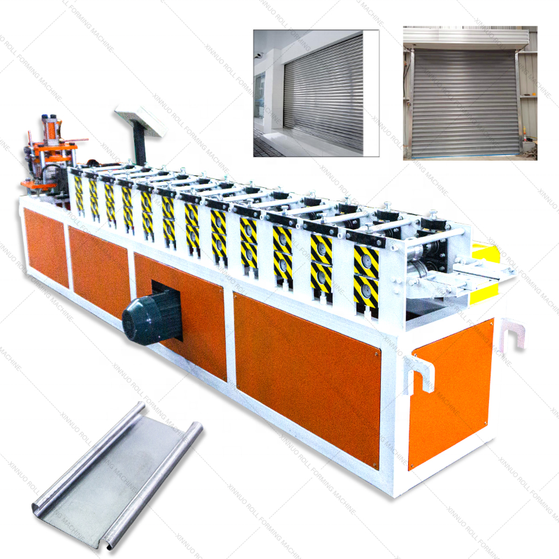 Roll former best quality roller making machine iron rolling shutter door slat cold forming machines