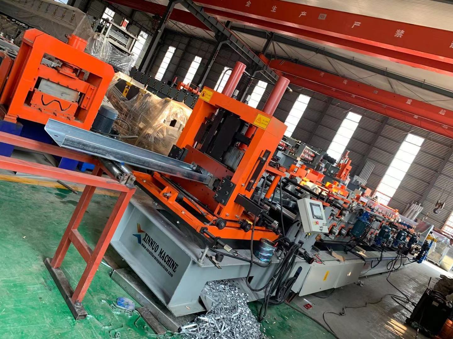 Automatic Type Change C/Z Purlin Cold Roll Forming Machine