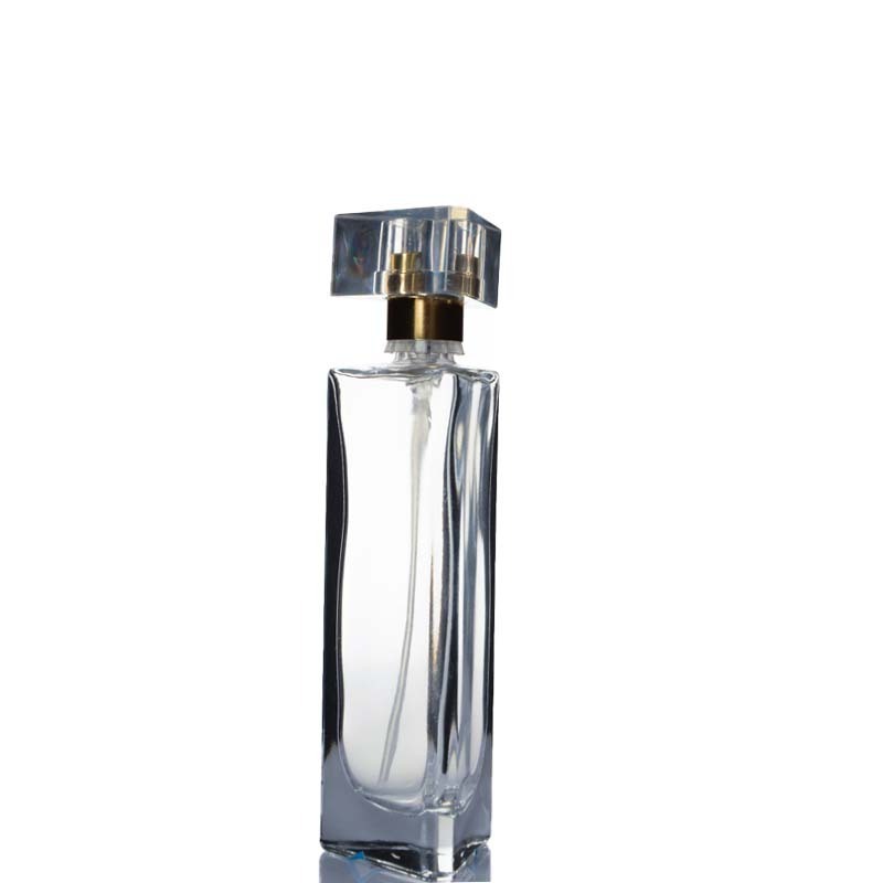 Hot Selling Empty Transparent Triangle Unique Decorative Luxury Cosmetics Bottle 30ml Perfume Glass Bottle