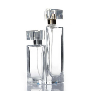 Hot Selling Empty Transparent Triangle Unique Decorative Luxury Cosmetics Bottle 30ml Perfume Glass Bottle