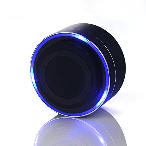 Outdoor portable colorful led speakers wholesale waterproof Wireless stereo bluetooth Speaker Outdoor With LED Light