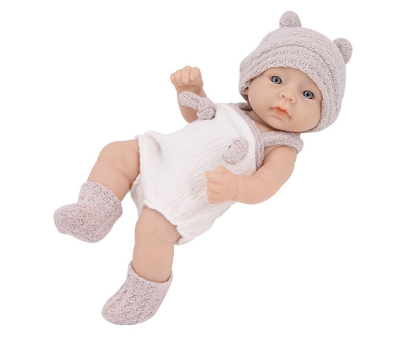 Newborn Reborn Baby Dolls Silicone Cute Soft Babies Doll Fashion Bebe Reborn Dolls 25cm Baby Toys Kid DIY