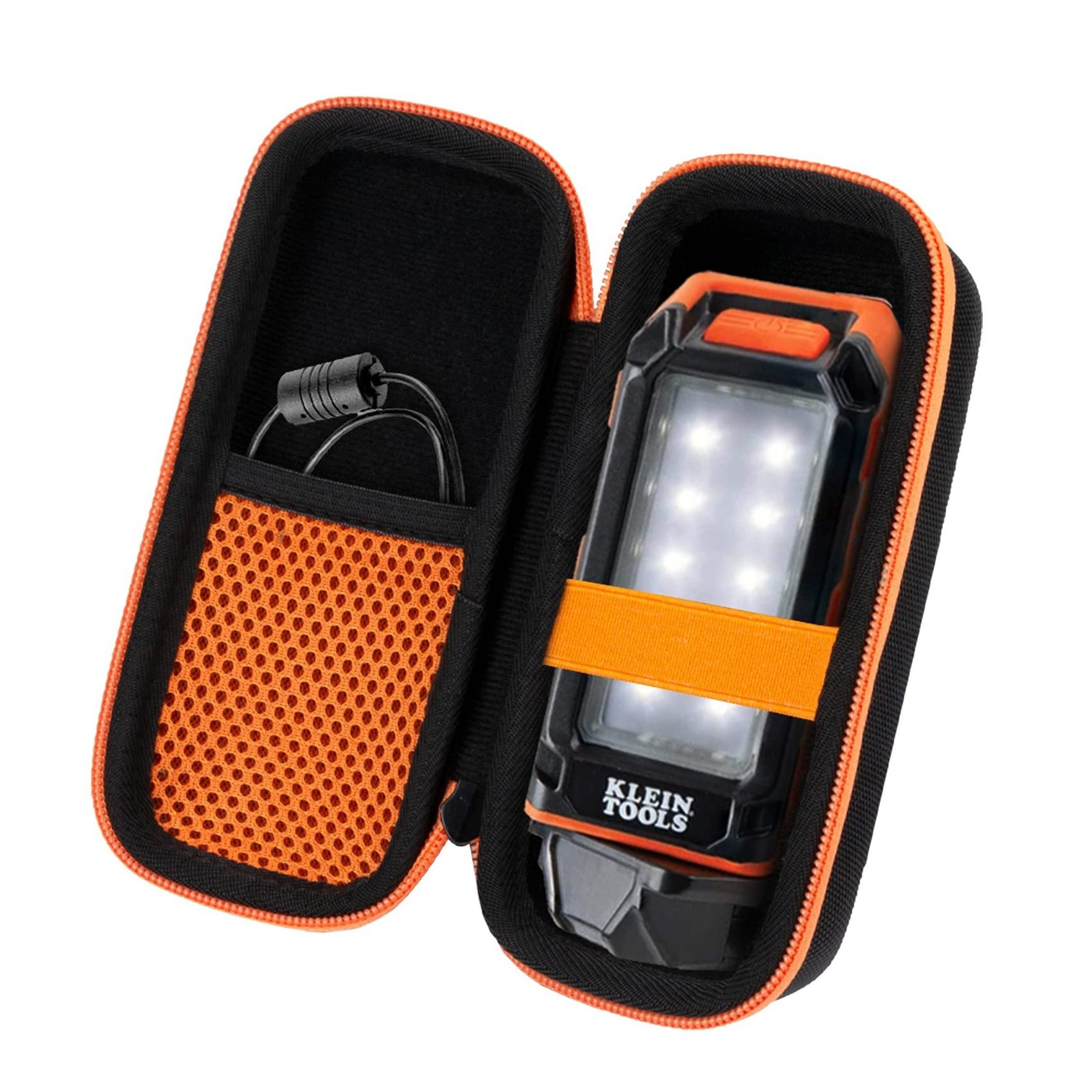 Waterproof Custom Color Hard Shell Eva Case For Klein Tools 56403 LED Light Eva Flashlight Work Light Protective Case