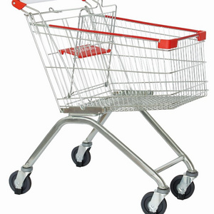 80L Supermarket grocery shopping trolley cart