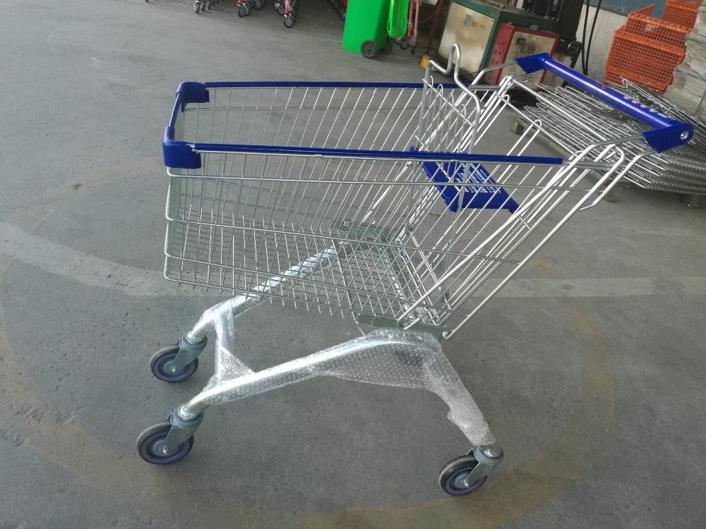 80L Supermarket grocery shopping trolley cart