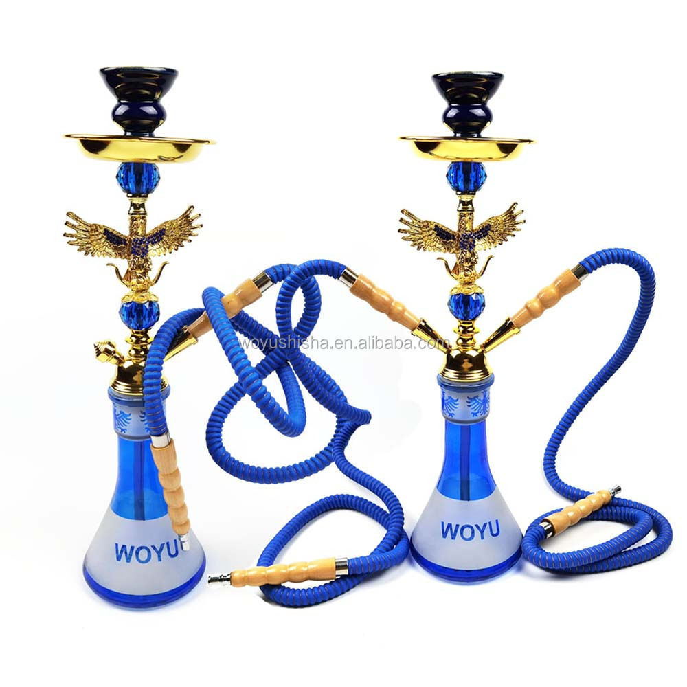 WOYU dubai red hookahs wholesale glass chicha pipe shisha smoke hookah kits