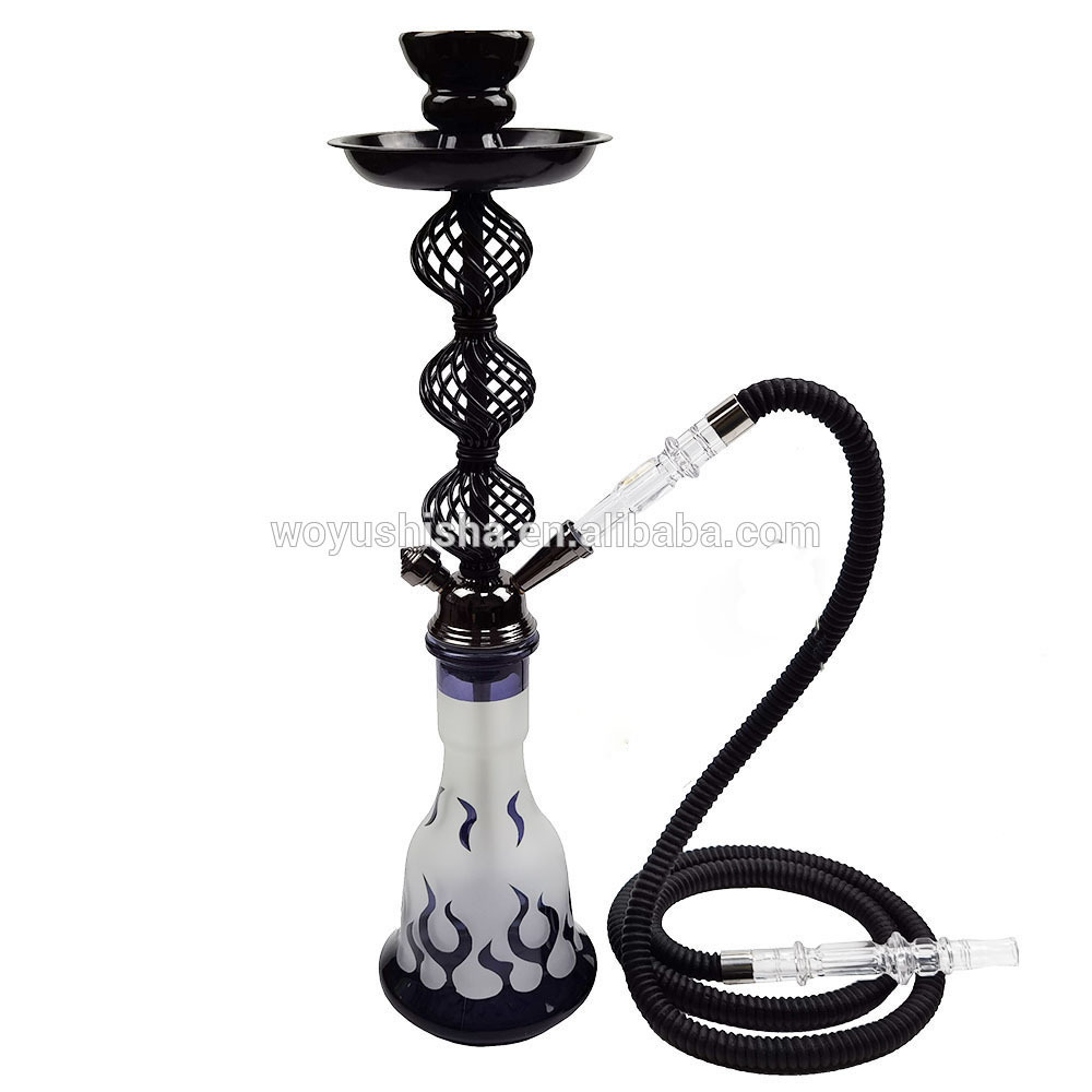 WOYU dubai red hookahs wholesale glass chicha pipe shisha smoke hookah kits