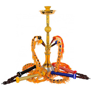 WOYU shisha flavor 4 smoking pipes glass hookah with hookah bowl