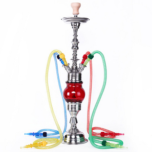 Large size hookah shisha 4 hose sheesha chicha narguile hookah