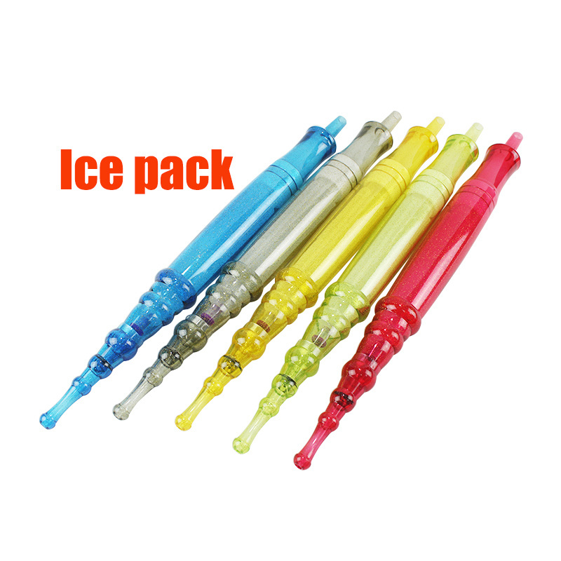 Shisha ice pipe cooling smoke ice hose frozen hookah hose with ice tips