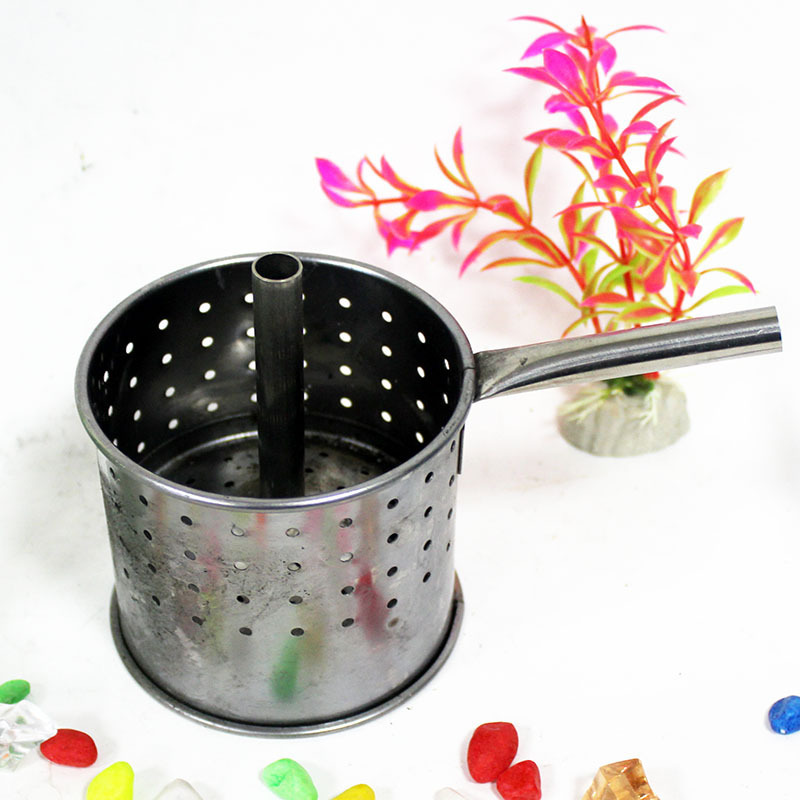 new products glass smoke pipe hookah shisha chicha coals carbon charcoal isolation holder