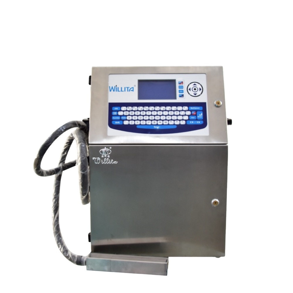 Small Scale Tin Can Batch Code Printing Machine