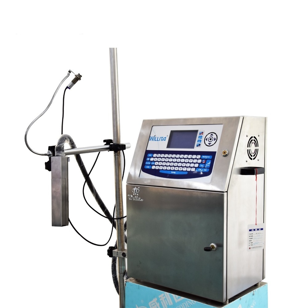 Small Scale Tin Can Batch Code Printing Machine