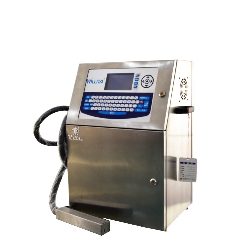 Small Scale Tin Can Batch Code Printing Machine