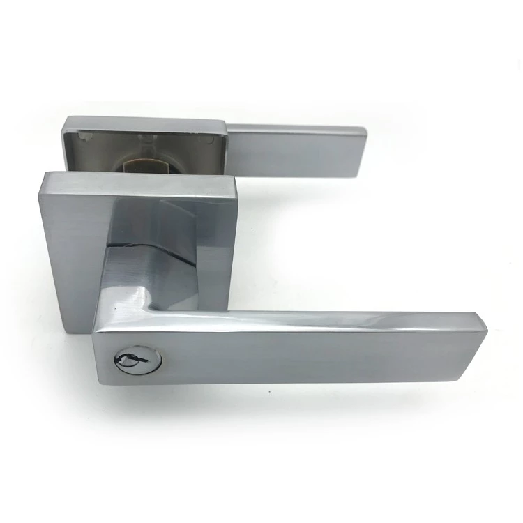 Double privacy bedroom entry door lock ss passage in doors 2 lever door lock