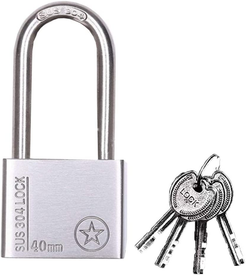 Marine Grade 201/304 stainless steel anti-rust waterproof padlock outdoor lock use best padlock