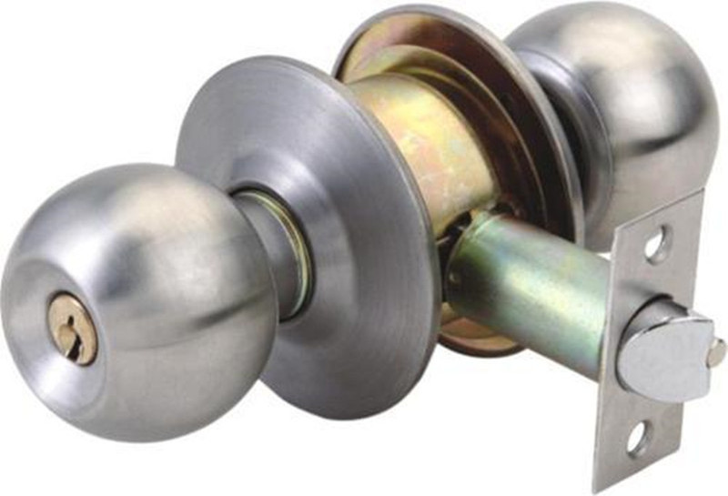 American Standard Stainless Steel Cerradura de pomo chapa Door Tubular Lever Knob Lock